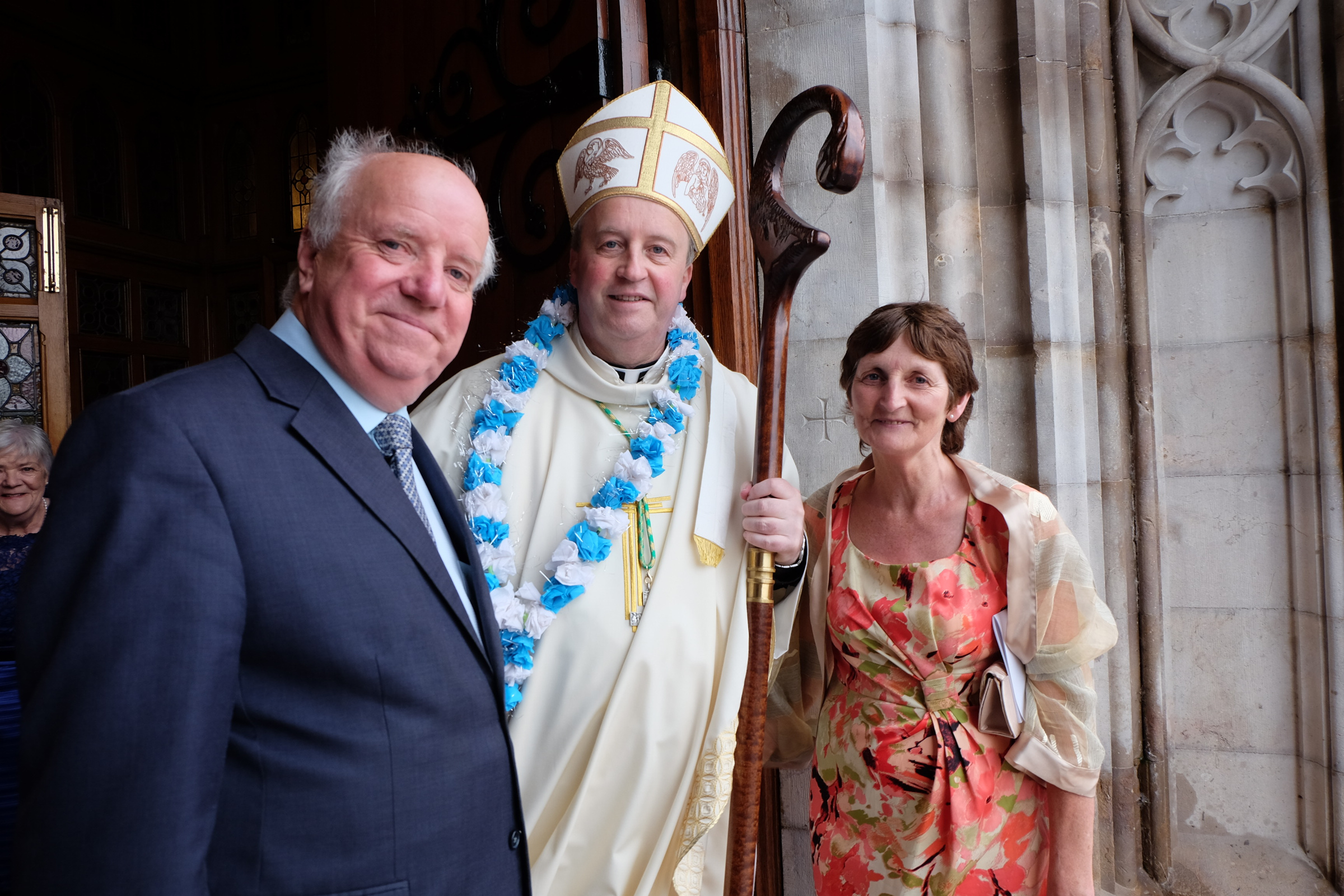 Senator Joe and Mrs Mary O'Reilly with Bishop Michael RouterOrdination of Bishop Michael RouterSt Patrick's Cathedral, Armagh,  21 July 2019Credit: LiamMcArdle.com