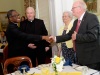 Papal Nuncio Archbishop Jude Thaddeus Okolo greets Tony Router watched by Bishop Michael Router and Mrs Nora RouterOrdination of Bishop Michael RouterSt Patrick's Cathedral, Armagh,  21 July 2019Credit: LiamMcArdle.com