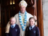 Bishop Michael Router with students from Mt St Catherines Primary SchoolOrdination of Bishop Michael RouterSt Patrick's Cathedral, Armagh,  21 July 2019Credit: LiamMcArdle.com