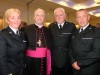 with the new Bishop Michael Router at a celebration dinner following the Bishop's Ordination Armagh City Hotel, Armagh,  21 July 2019Credit: LiamMcArdle.com