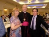 Geraldine and Alexis Sheridan with the new Bishop Michael Router at a celebration dinner following the Bishop's Ordination Armagh City Hotel, Armagh,  21 July 2019Credit: LiamMcArdle.com