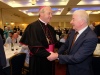 with the new Bishop Michael Router at a celebration dinner following the Bishop's Ordination Armagh City Hotel, Armagh,  21 July 2019Credit: LiamMcArdle.com