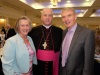Tom and Kathleen McCreesh with the new Bishop Michael Router at a celebration dinner following the Bishop's Ordination Armagh City Hotel, Armagh,  21 July 2019Credit: LiamMcArdle.com