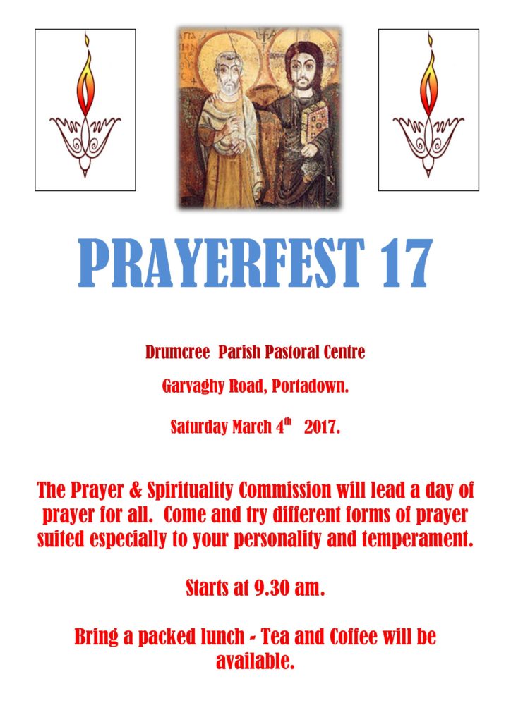 Prayerfest - Day of Prayer @ Drumcree Pastoral Centre Portadown