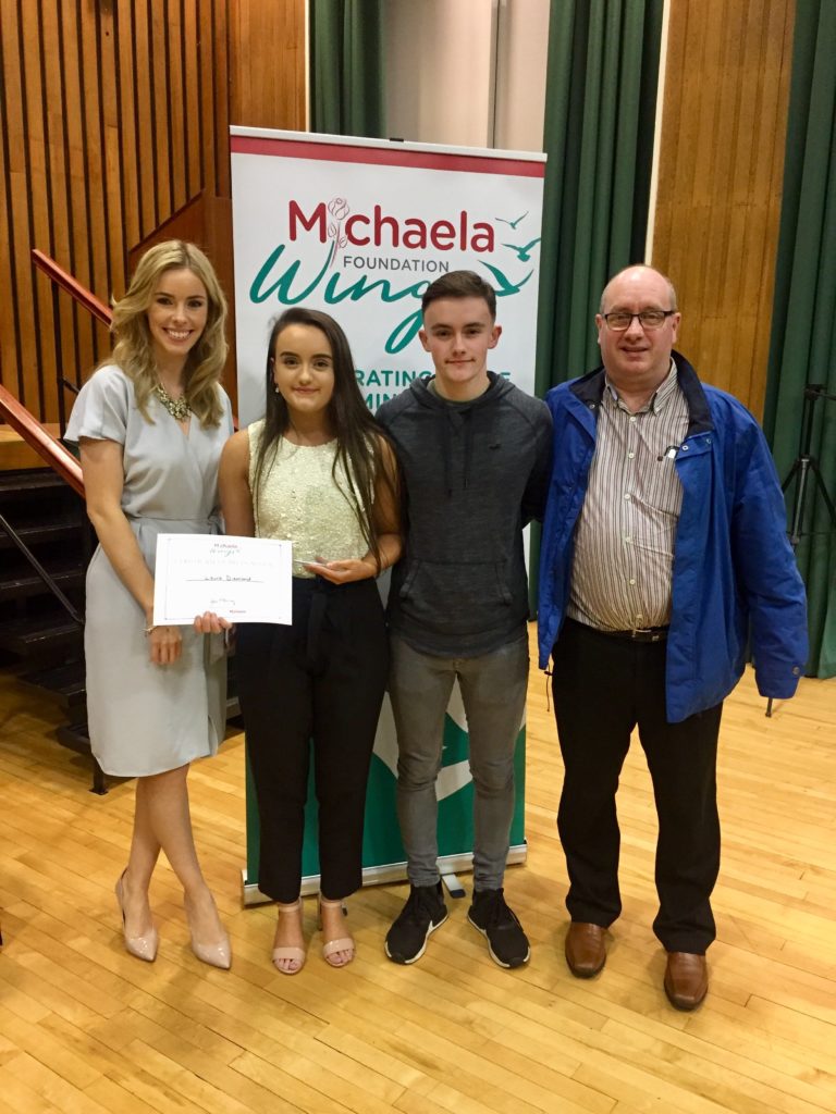 St. Mary’s pupil wins prestigious ‘Wings Award’ with the Michaela Foundation! St. Mary’s pupil wins prestigious ‘Wings Award’ with the Michaela Foundation!