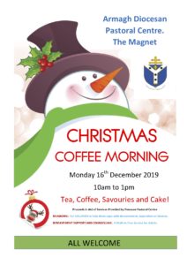 Christmas Coffee Morning @ Armagh Diocesan Pastoral Centre, The Magnet, Dundalk