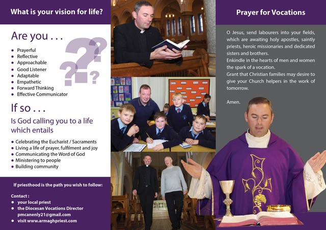 Launch of Brochure on Priesthood in the Archdiocese of Armagh Launch of Brochure on Priesthood in the Archdiocese of Armagh