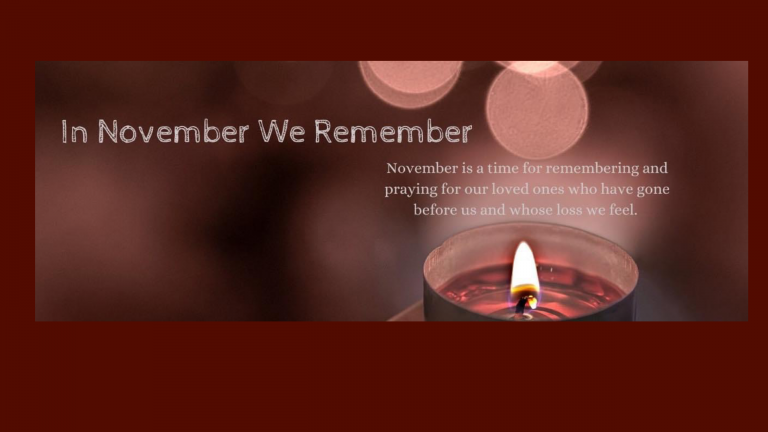 “In November We Remember”, 1st Nov 2020, 3pm, St. Patricks Cathedral Armagh.