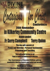 Contagious for Christ Conference @ Kilkerley Community Centre, Dundalk
