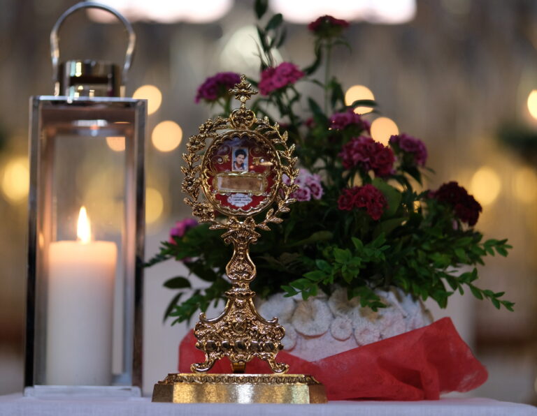 Relic of Carlos Acutis visits St. Patrick’s Cathedral Armagh